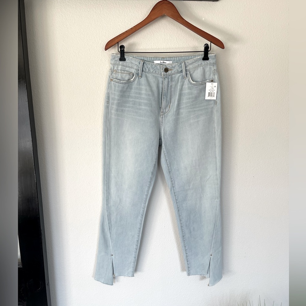 NWT. Sam Edelman TheMaryJane High Rise Straight Ankle Light Wash Jeans, Sz 8/29